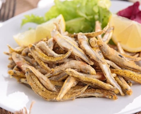 boquerones al horno