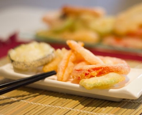 tempura de verduras