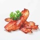 bacon crujiente con microondas