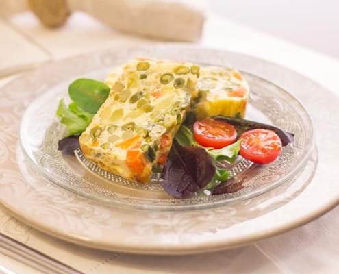 pastel de verduras