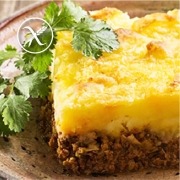 pastel de carne y pure de patatas sin gluten