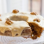 tarta-pastel de zanahoria y nueces