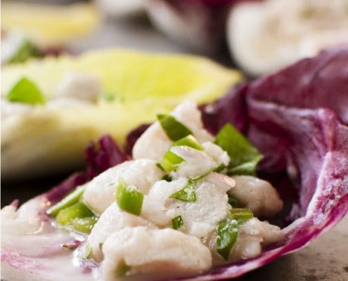 receta cebiche peruano de pescado