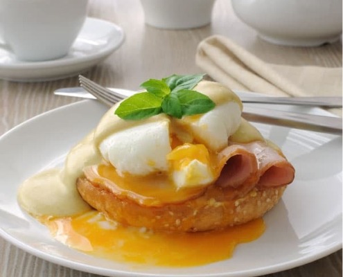 receta huevos benedictine