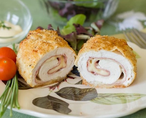 receta cordon bleu de pollo