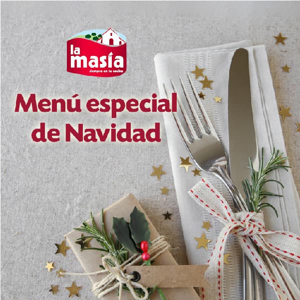 menú especial de navidad