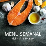 menu semanal 9 al 13 febrero