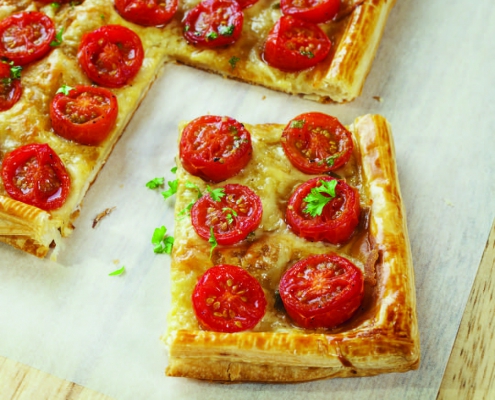 Tarta Tatin de Tomates Cherry