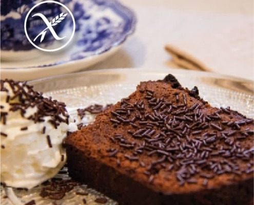 receta bizcocho de chocolate sin gluten