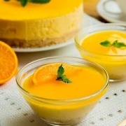 Tarta de naranja sin horno