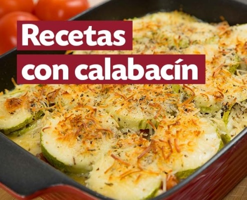 Recetas con calabacín caseras y fáciles