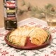 Receta casera de Corona de hojaldre rellena de langostinos y merluza 